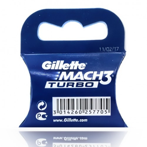 Gillette Mach3 Turbo (1шт) EvroPack orig СП