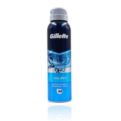 Аэрозольный дезодорант-антиперспирант Gillette Cool Wave 150мл. СП