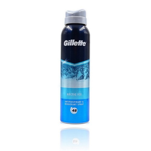 Аэрозольный дезодорант-антиперспирант Gillette Arctic Ice 150мл. СП