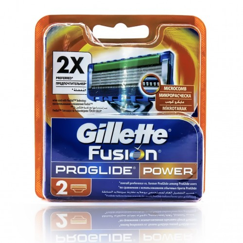 Gillette FUSION Power ProGlide (2шт) orig СП