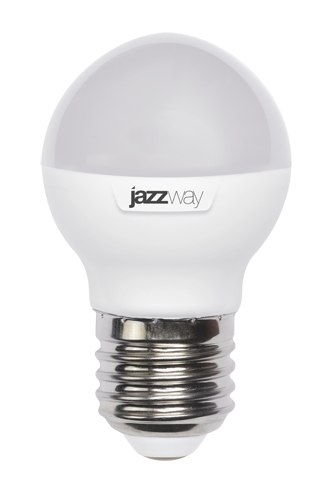 Светодиодная (LED) Лампа Jazzway SP G45 (шар)-9W/3000/E27 820Lm (9W/теплый/E27)