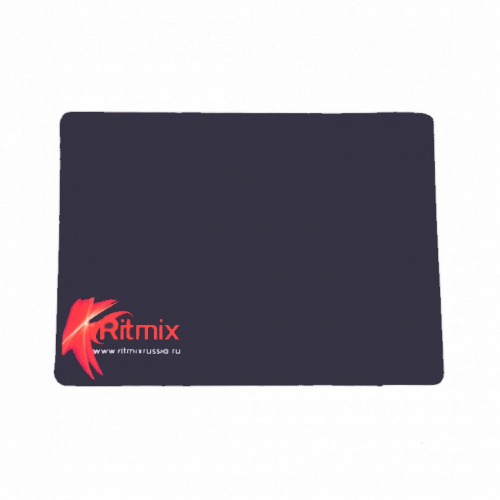 Коврик для мыши Ritmix MPD-050 Gaming Black, игровой, ткань/резина, размеры 330 x 240 x3mm