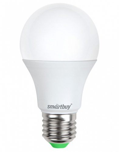 Светодиодная (LED) Лампа Smartbuy-A60-07W/4000/E27 (7W/холодный/E27)