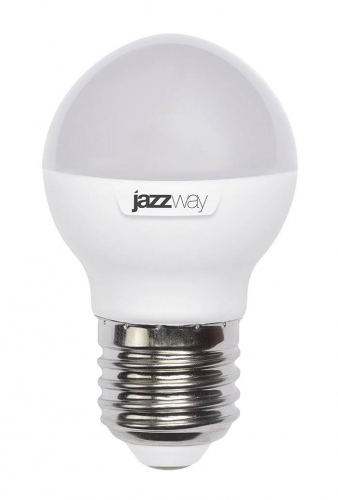 Светодиодная (LED) Лампа Jazzway SP G45 (шар)-11W/3000/E27 (11W/теплый/E27)