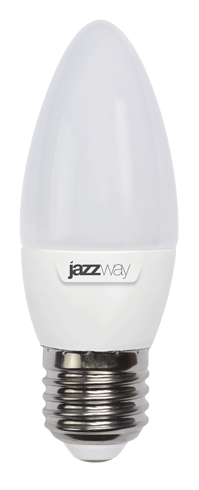 Светодиодная (LED) Лампа Jazzway SP C37 (свеча)-7W/3000/E27 530Lm (7W/теплый/E27)