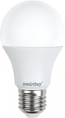 Светодиодная (LED) Лампа Smartbuy-A60-09W/4000/E27 (9W/холодный/E27)