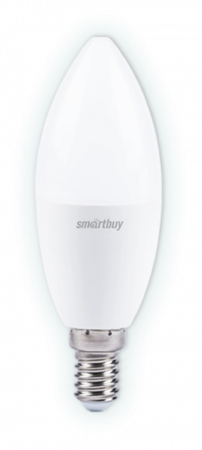 Светодиодная (LED) Лампа Smartbuy-С37-9,5W/6000/E14 (9,5W/холодный/E14)