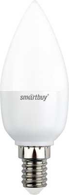 Светодиодная (LED) Лампа Smartbuy-С37-05W/3000/E14 (5W/теплый/E14)