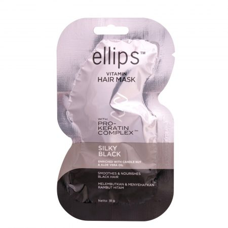 Маска Ellips (Pro-Keratin) Silky Black 18g