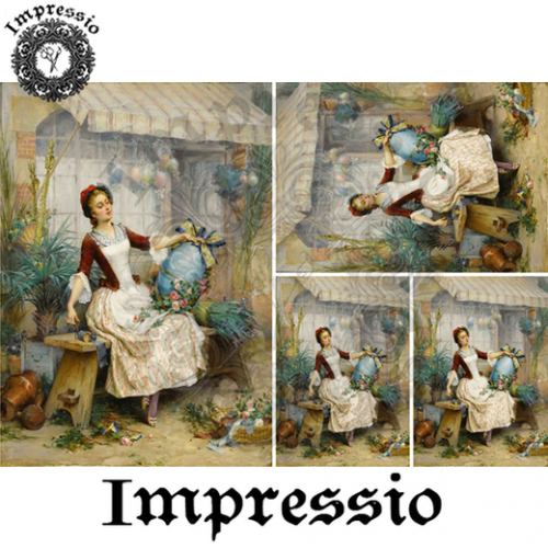 14535. Декупажная карта Impressio, плотность 45 г/м2