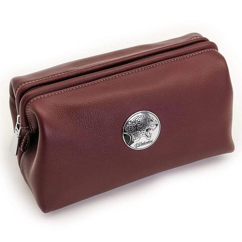 Женская кожаная косметичка Sergio Valentini СВ 8090-5005/В
