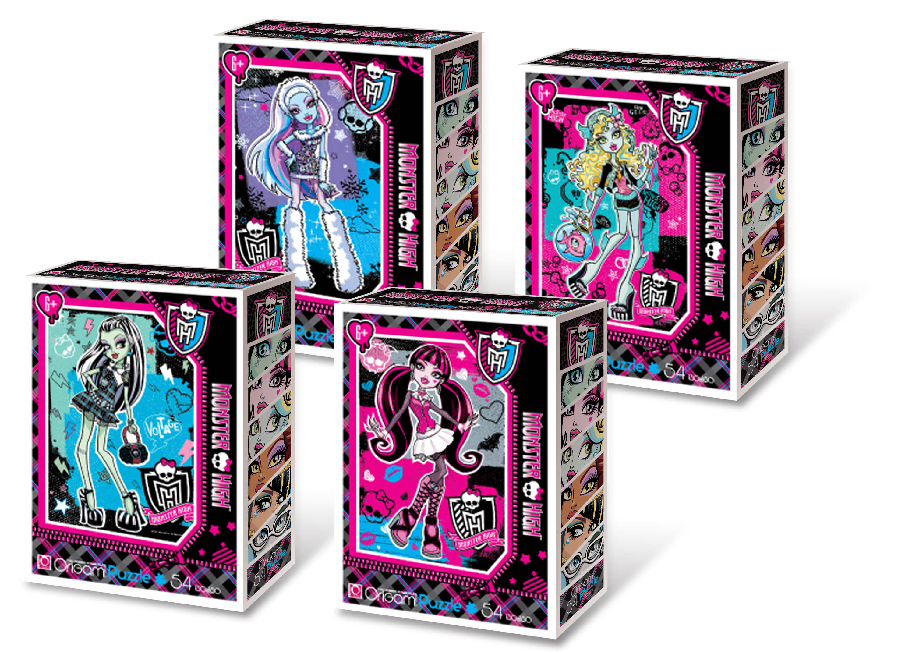 Игрушка хай. Пазл Origami Monster High (05925), 64 дет.. Пазл 160 Эл. Monster High. Мини Монстер Хай. Пазл 260 Эл. Monster High.