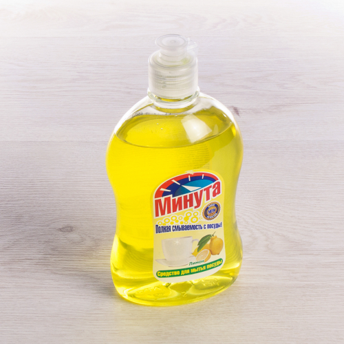 Средство для мытья посуды ”Минута” Лимон 0,5л
