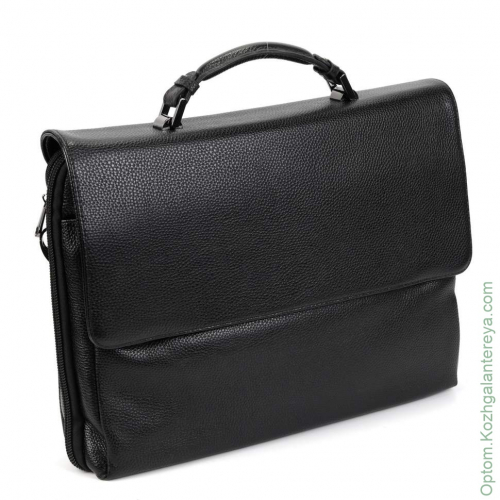 Мужской кожаный портфель 5229-5 Блек