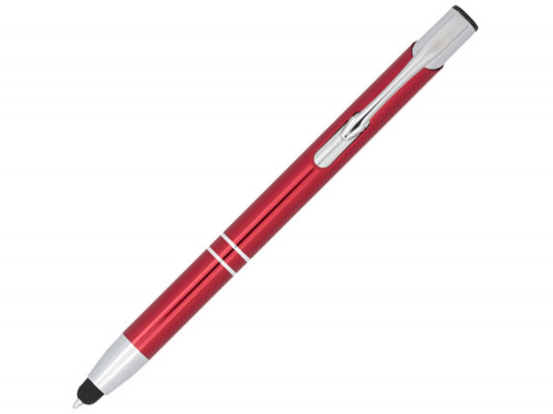 Ручка-стилус металлическая шариковая «Moneta»с анодированным покрытием