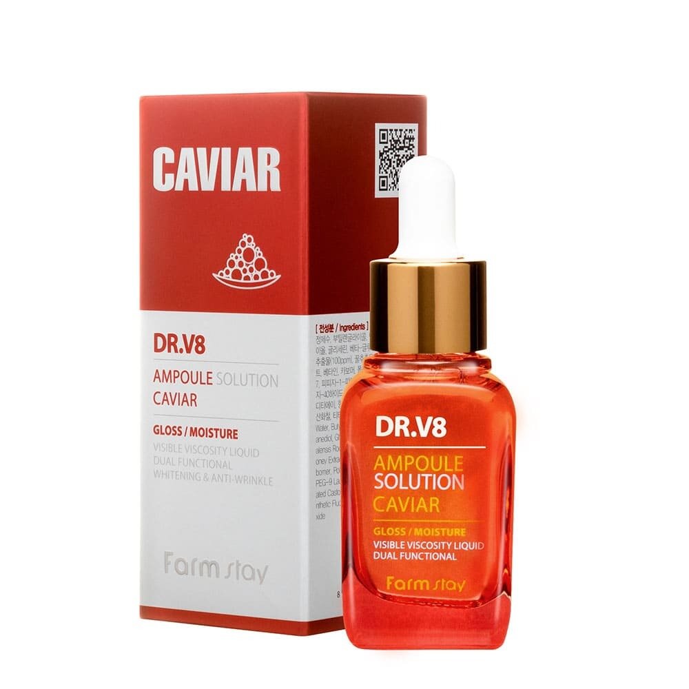 Сыворотка с экстрактом икры DR.V8 Ampoule Solution Caviar