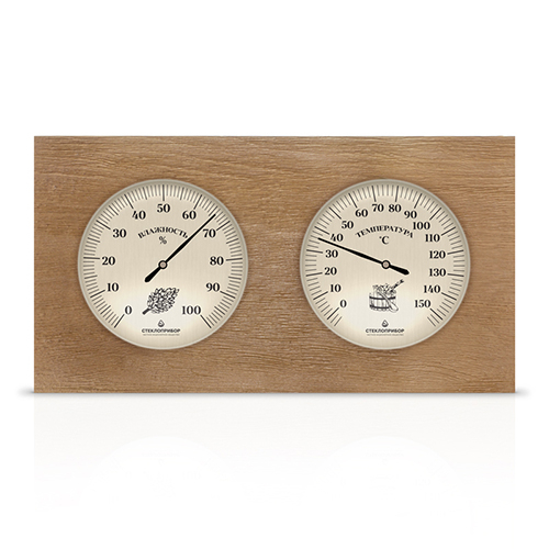 Термогигрометр для сауны ТГС-7 СТЕКЛОПРИБОР термометр от 0 до 150С оптом