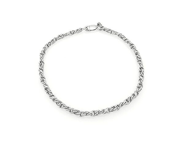 Браслет из серебра без вставки, ТР-аврора 0,6