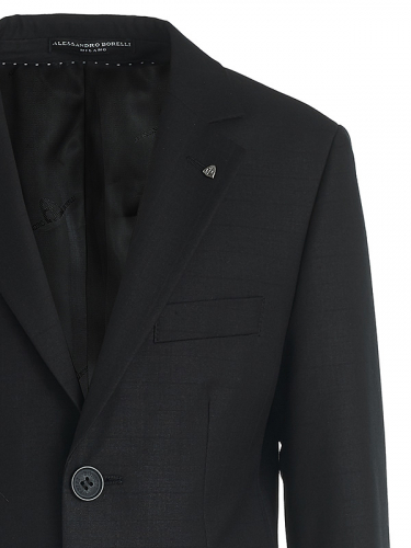 костюм(пиджак,брюки) чёрная клетка