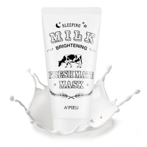 Маска ночная для выравнивания тона кожи A'PIEU Fresh Mate Milk Mask