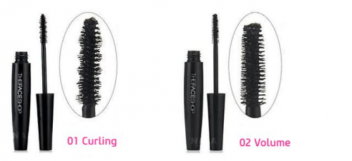 270рТушь стойкая для ресниц подкручивающая THE FACE SHOP Freshian Big Mascara No.01 