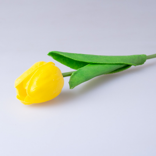 Тюльпан (желтый) 33см, 5555-1