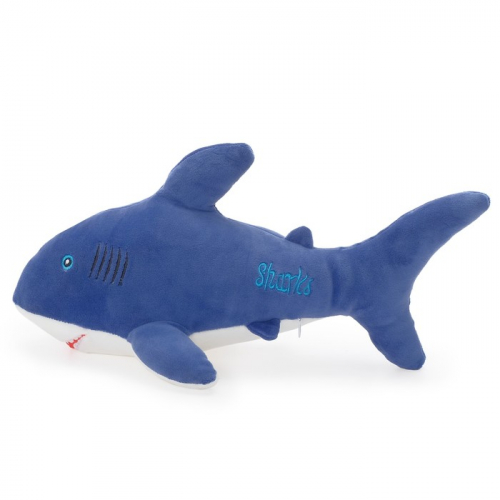 Мягкая игрушка «Акула Шарка Софт» синяя, 38 см