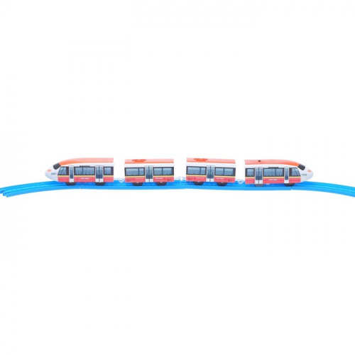 Железная дорога «Экспресс», работает от батареек, длина пути 7,57 м, световые и звуковые эффекты