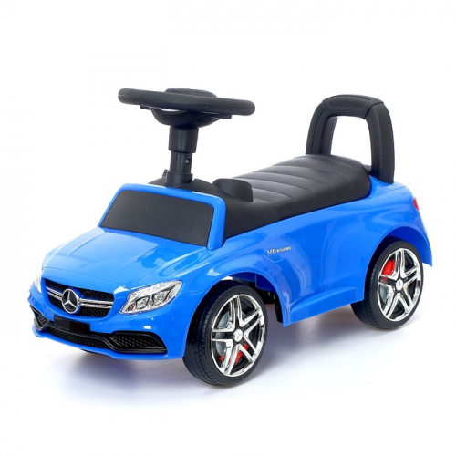 Толокар Mercedes-Benz C63, звуковые эффекты, цвет синий