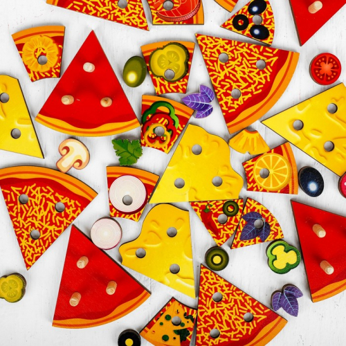 Развивающая игра «Пицца»