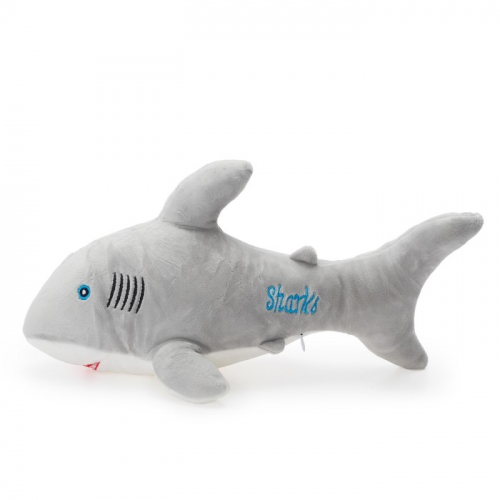 Мягкая игрушка «Акула Шарка Софт» серая, 38 см