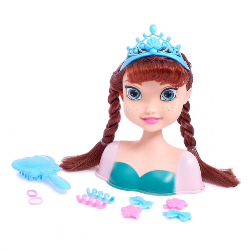 Кукла-манекен для создания причёсок «Сказочный образ Анны»