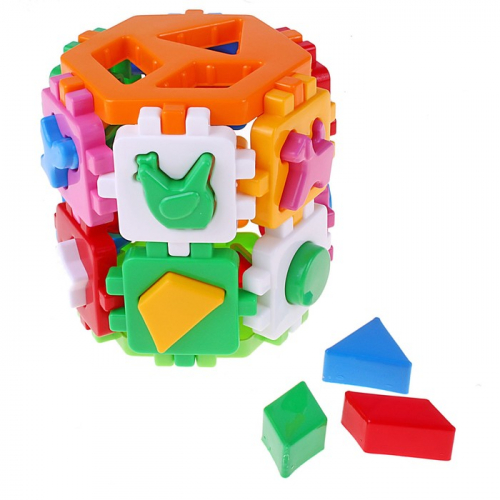 Игрушка сортер-куб «Умный малыш»
