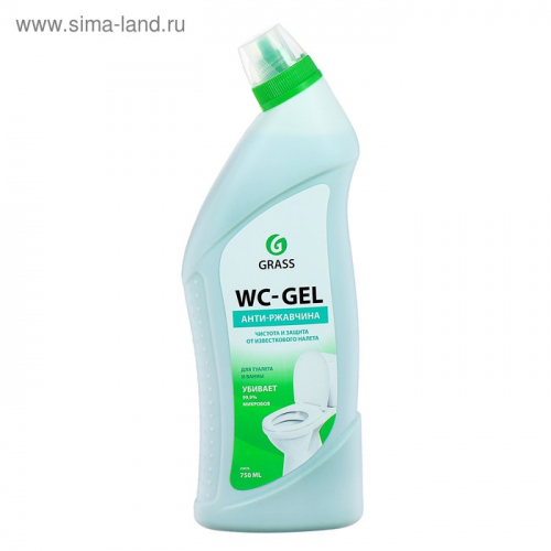 Средство для чистки сантехники WС-GEL 0,75 кг