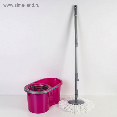 Набор для уборки 14 л Eco Mop Style, цвет лиловый