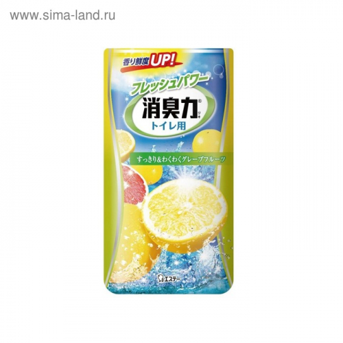 Жидкий дезодорант-ароматизатор для туалета ST Shoushuuriki с ароматом грейпфрута, 400 мл