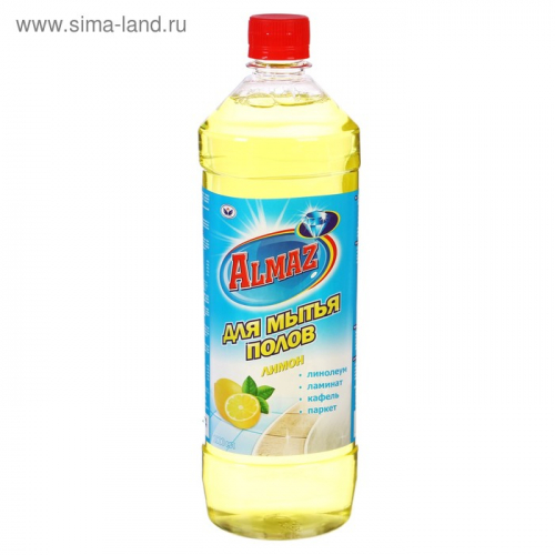 Almaz для мытья полов, Лимон, 1 л