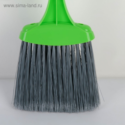 Щётка для уборки мусора «Веник», цвет зелёный