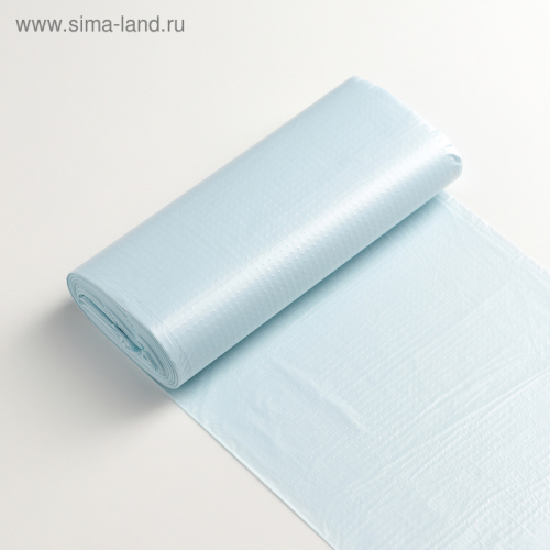 Пакеты для мусора ароматизированные «Арктическая свежесть», ПНД, 30 л, 20 шт, цвет светло-голубой
