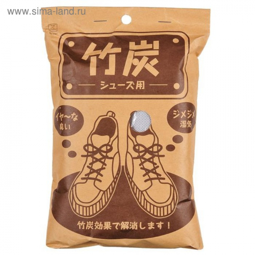 Поглотитель влаги и запахов для обуви и обувных шкафов Kokubo, 2 шт. по 100 г