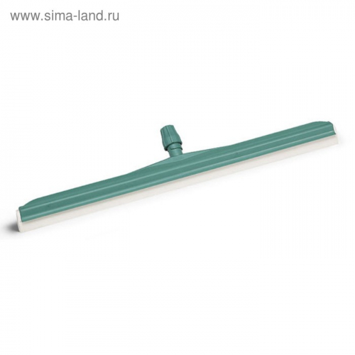Водосгон для пола TTS пластиковый, с белой резинкой, 75 см, цвет зелёный