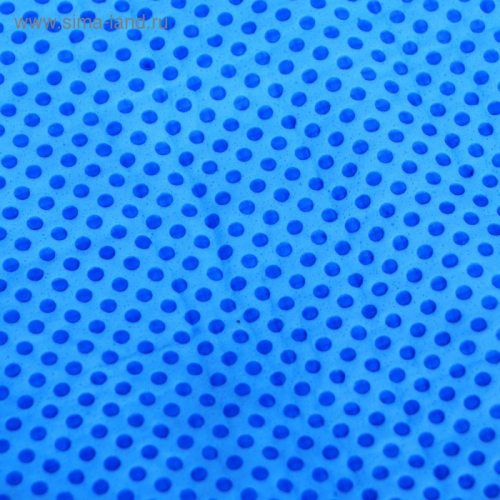 Замша протирочная в тубе Grand Caratt, перфорированная, 43х32 см, синяя
