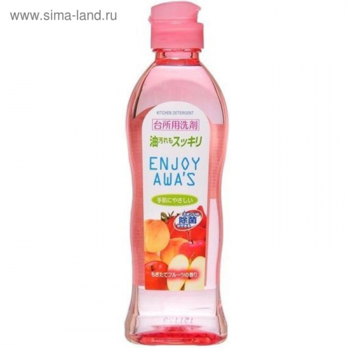 Жидкость для мытья посуды Rocket Soap Enjoy Awa's с ароматом фруктов, 250 мл