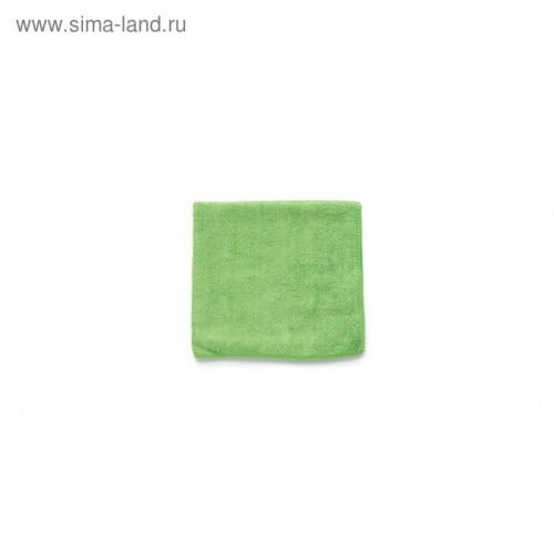 Салфетка из микрофибры EXTRA, универсальная, цвет зелёный, 38х40 см