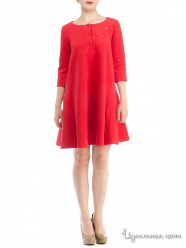 Платье Твой Имидж 8002, Красный (44)