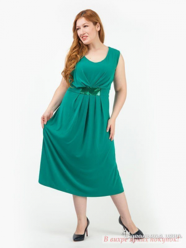 Платье Klingel 383760, Зеленый (52)