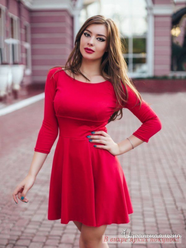Платье Charm 122, Красный (42)