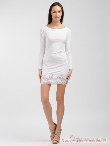 Платье LUK AP, цвет белый 25.278.1, Белый (42-46)
