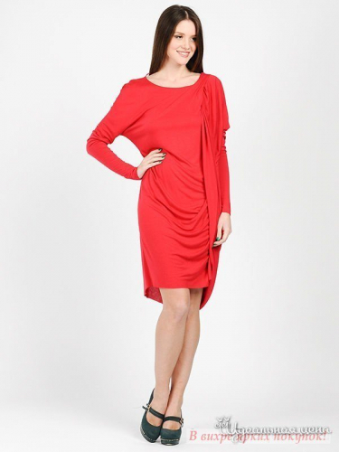 Платье COS SH0080858, Красный (XS)