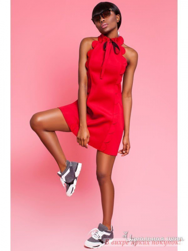 Платье Jadone Fashion J355, Красный (M)